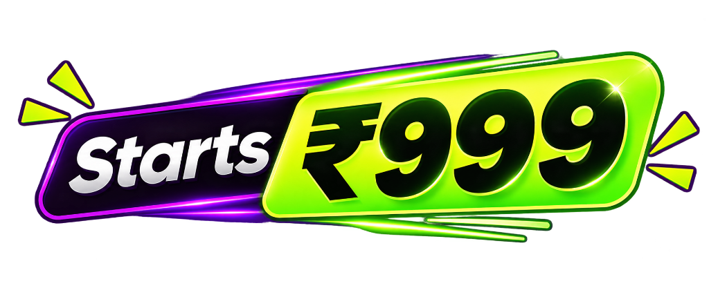 Starts ₹999